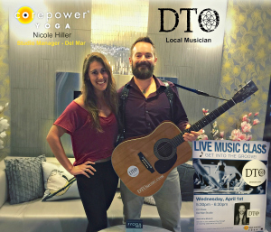 DTO music and CorePower Yoga